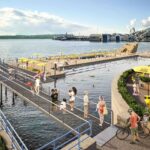 North Vancouver’s Game-Changer: A Floating Harbour Swimming Deck Set to Splash into Burrard Inlet by 2027