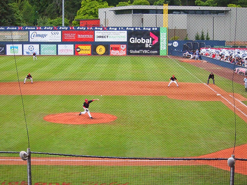 Vancouver-Canadians-Baseball-Game-Baseball